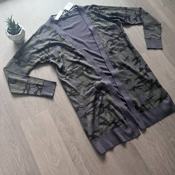 NWT Sanctuary Camo Pattern Long Cardigan - Picture 5 of 16